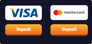 Available Debit cards for make RetroBet Deposit