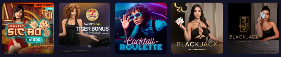 Table Games at RetroBet in Australia