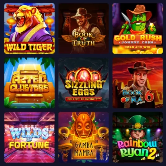 Top RetroBet slots collection