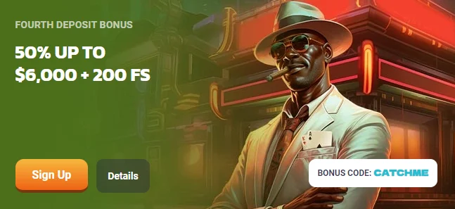 RetroBet Casino Bonus on fourth Deposit