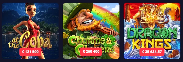 Jackpots Slots at RetroBet